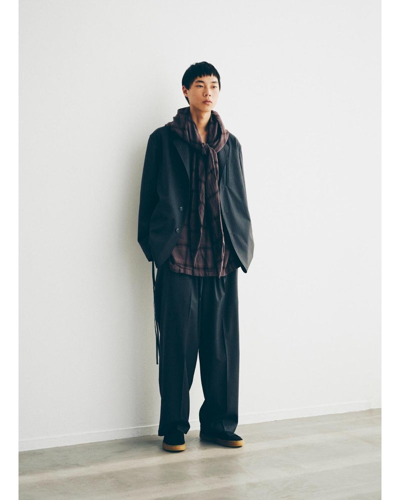 N.L.T JKT -GREY STRIPE-