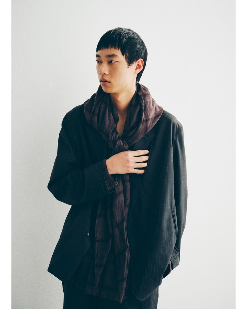 N.L.T JKT -GREY STRIPE-