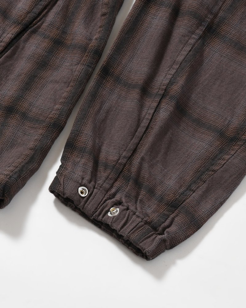 R-2 ANORAK PLAID -CHARCOAL PLAID-
