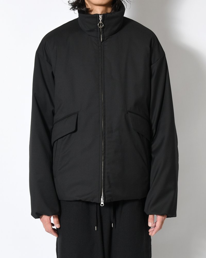 ARC ZIPUP PUFF JKT -BLACK-