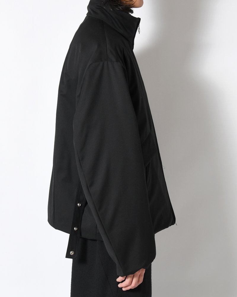 ARC ZIPUP PUFF JKT -BLACK-