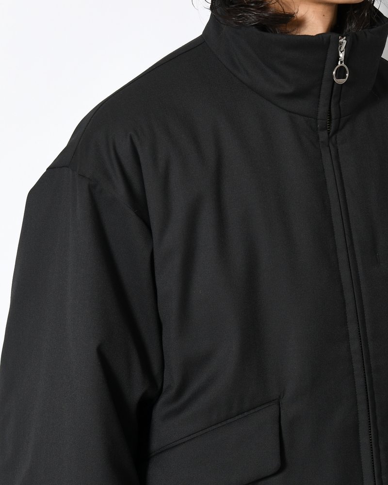 ARC ZIPUP PUFF JKT -BLACK-