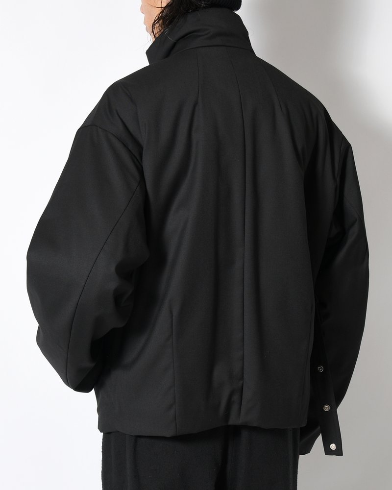 ARC ZIPUP PUFF JKT -BLACK-