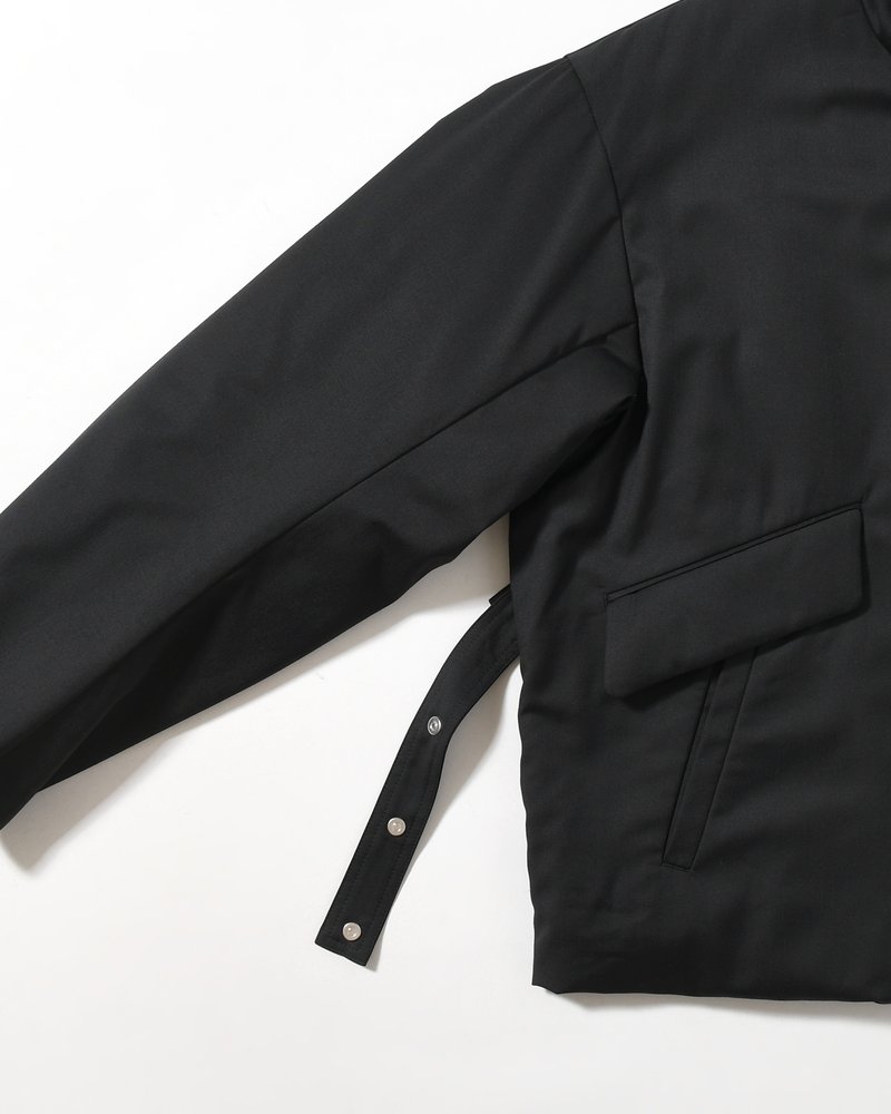 ARC ZIPUP PUFF JKT -BLACK-