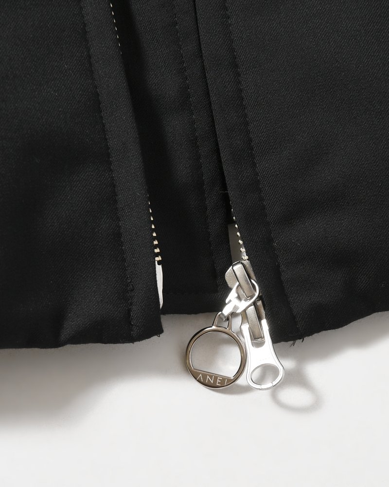 ARC ZIPUP PUFF JKT -BLACK-