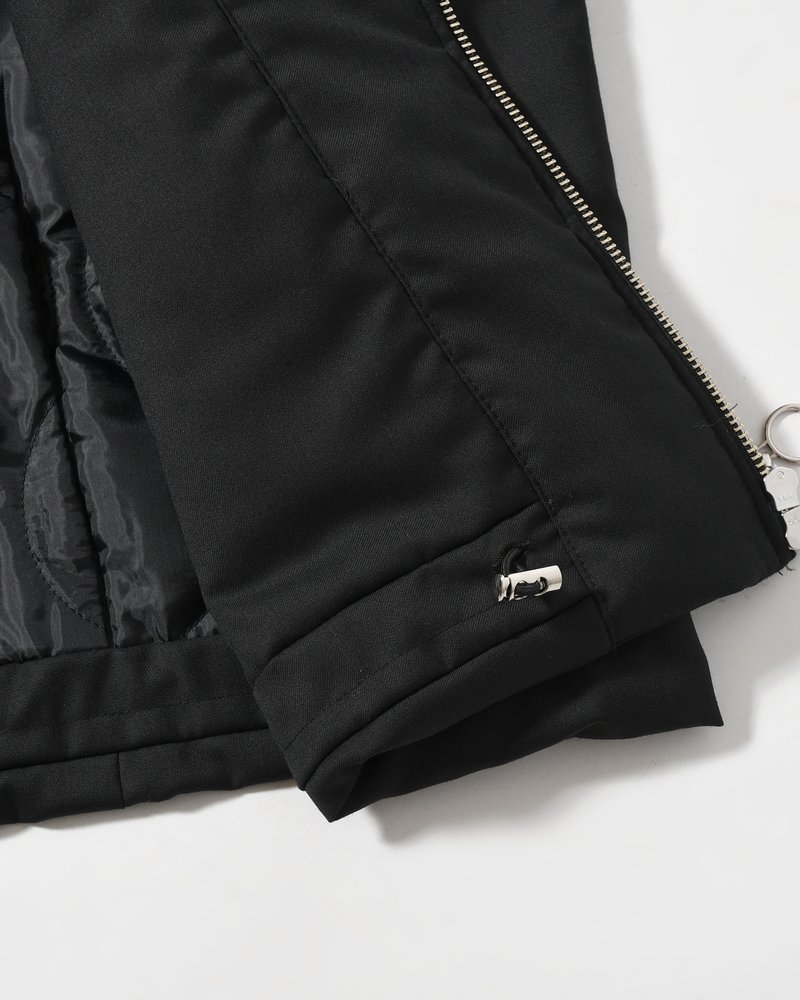 ARC ZIPUP PUFF JKT -BLACK-