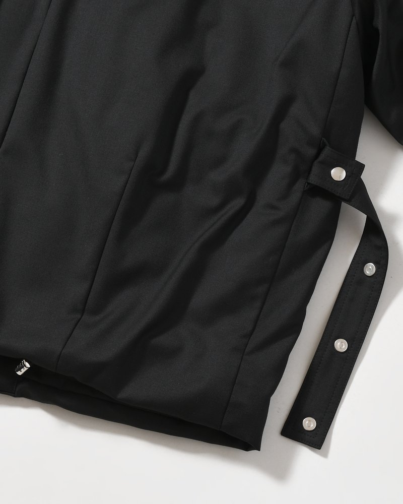 ARC ZIPUP PUFF JKT -BLACK-