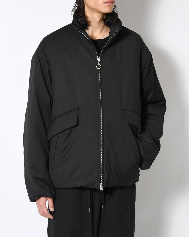 ARC ZIPUP PUFF JKT -BLACK-