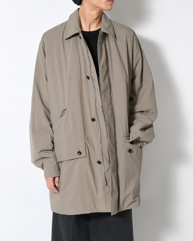 BALMACAAN COAT -GRAY-