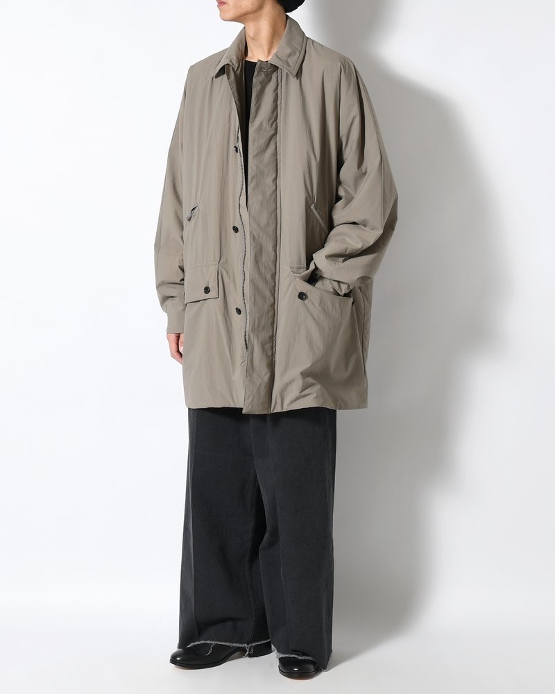 BALMACAAN COAT -GRAY-