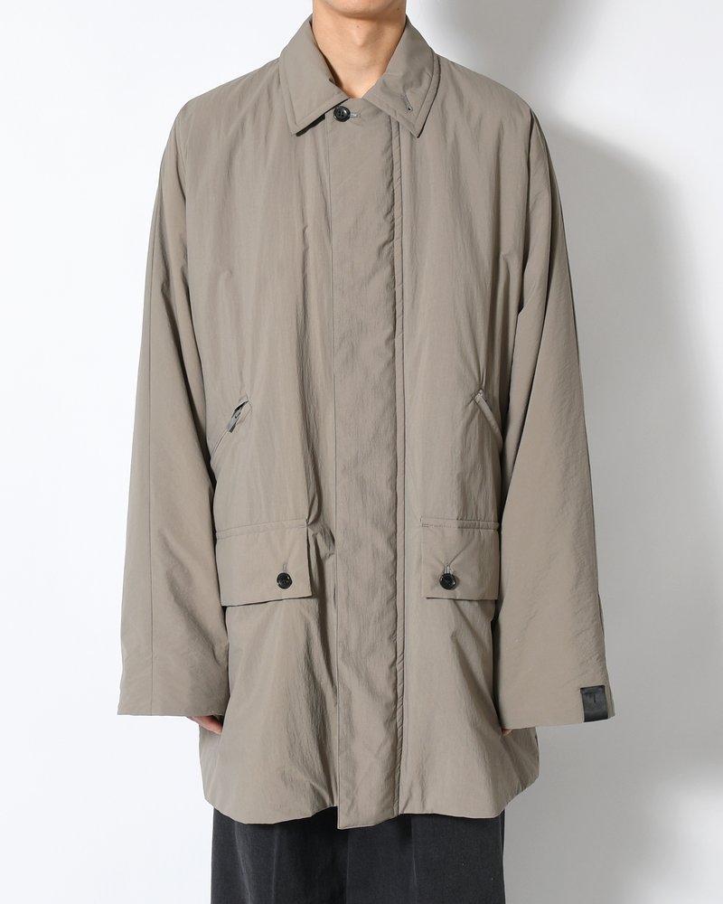 BALMACAAN COAT -GRAY-