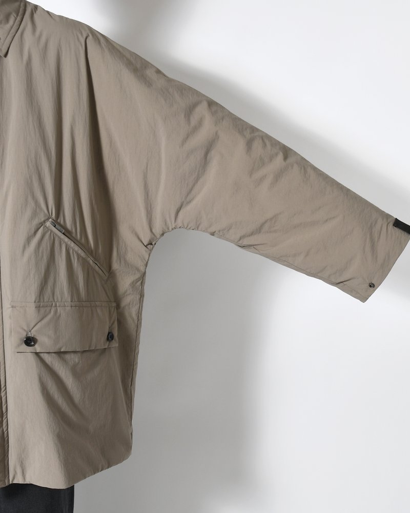 BALMACAAN COAT -GRAY-