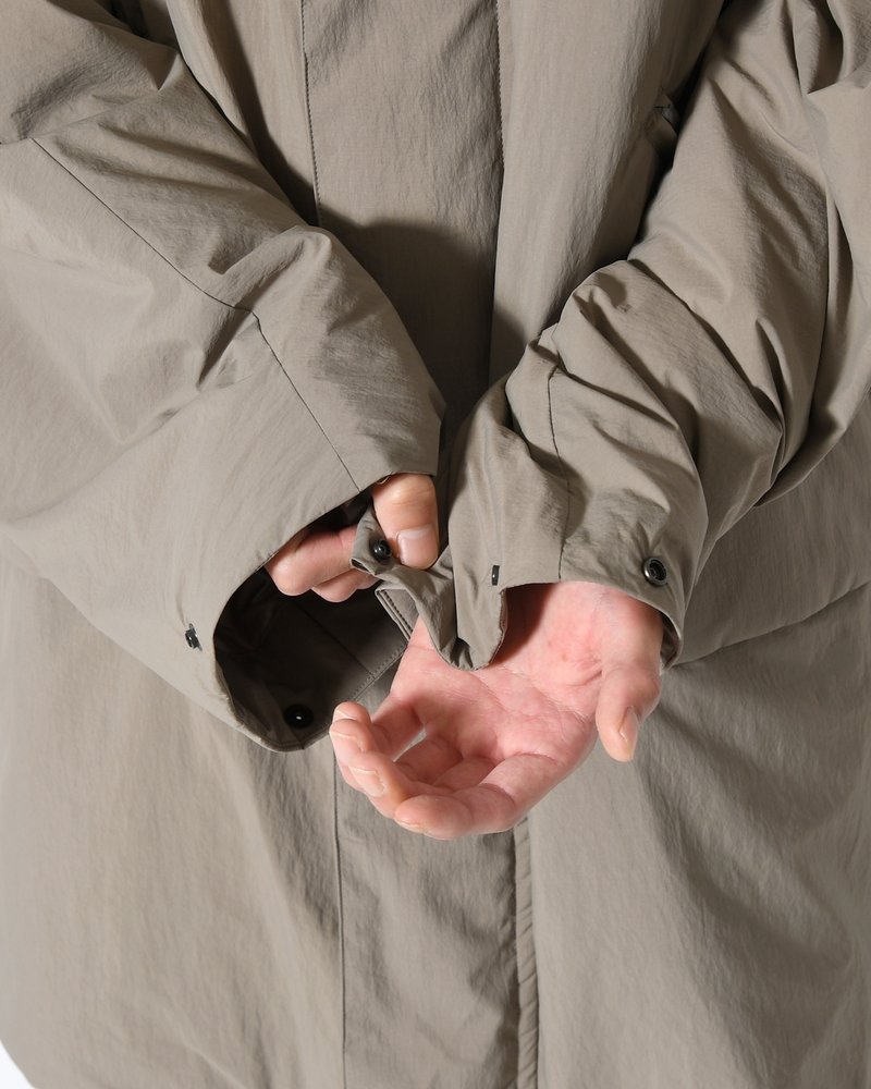 BALMACAAN COAT -GRAY-