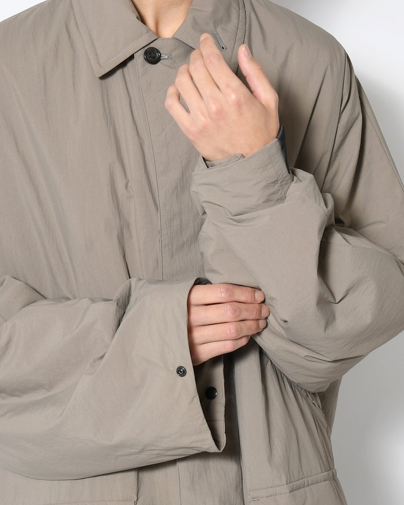 BALMACAAN COAT -GRAY-