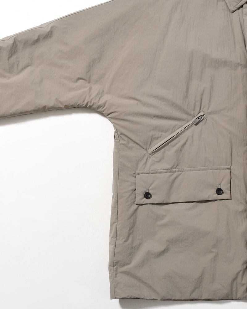 BALMACAAN COAT -GRAY-