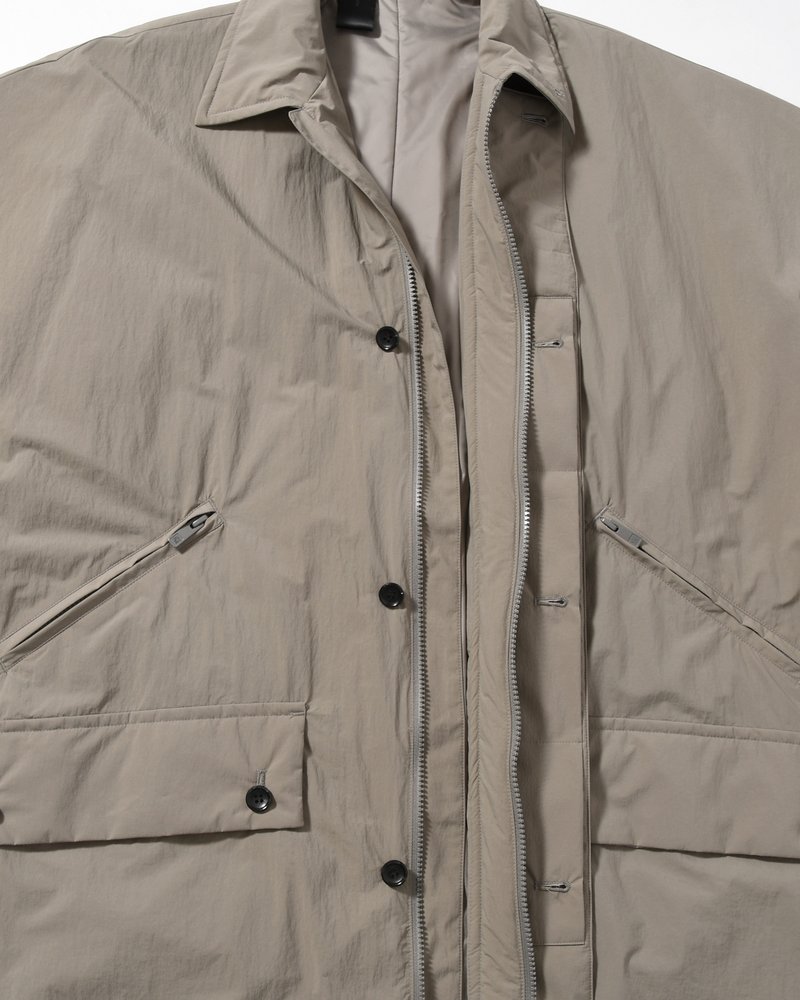 BALMACAAN COAT -GRAY-