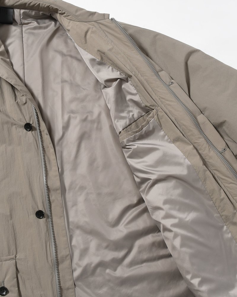 BALMACAAN COAT -GRAY-