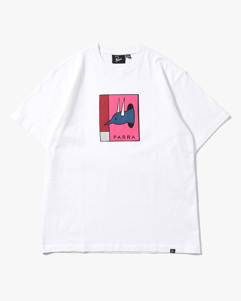 THE HUNTED T-SHIRT -WHITE-