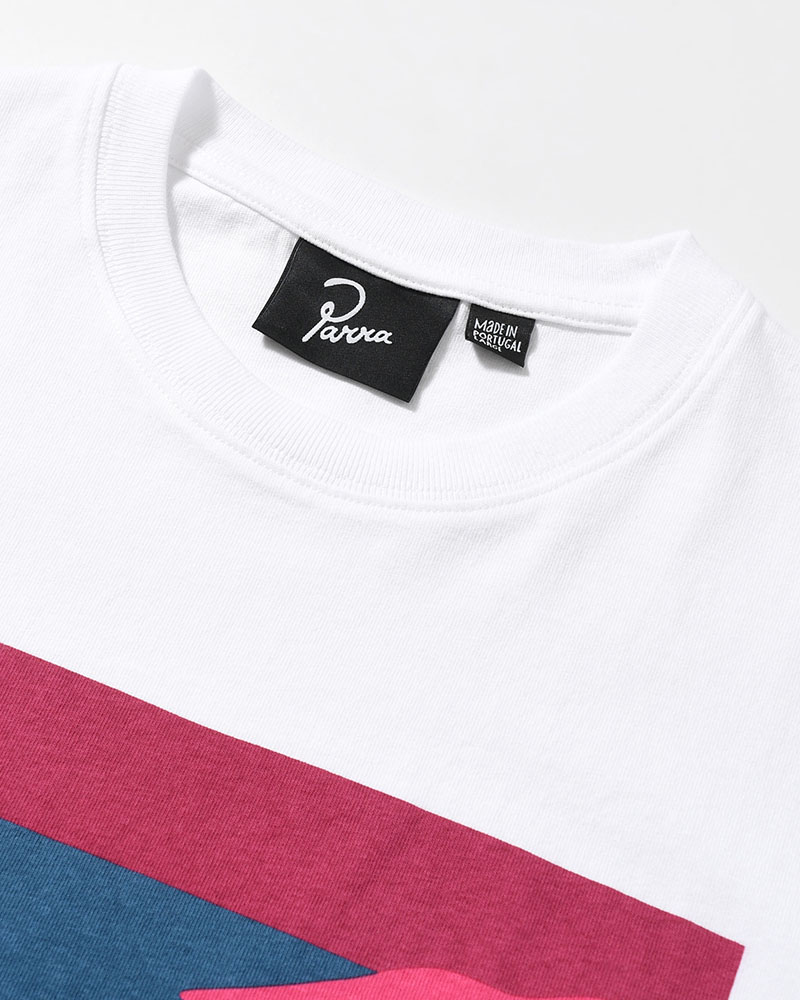 NO VACATION T-SHIRT -WHITE-
