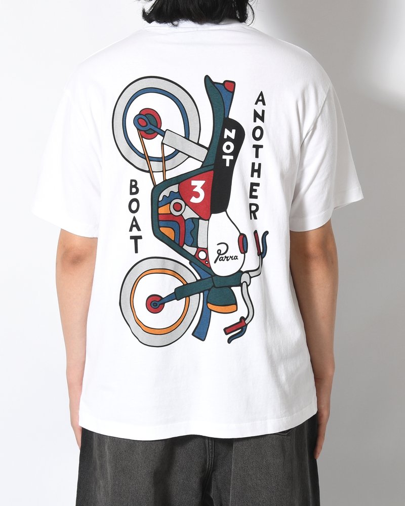 NOT ANOTHER BOAT T-SHIRT -WHITE-