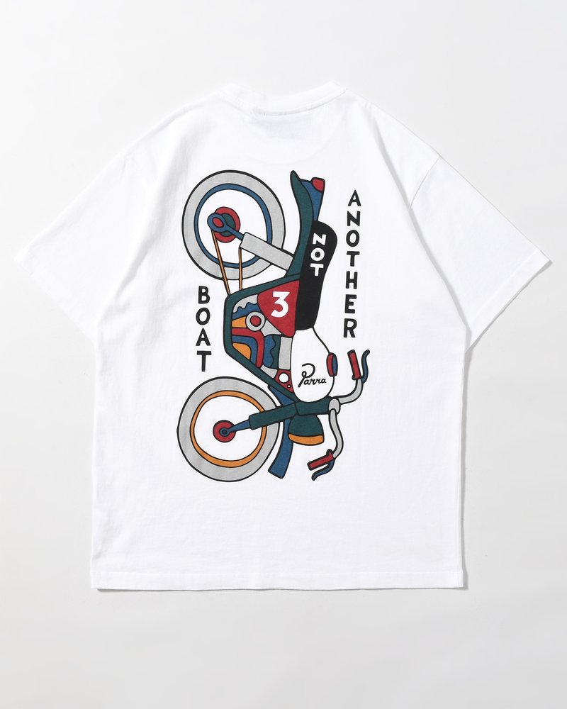 NOT ANOTHER BOAT T-SHIRT -WHITE-