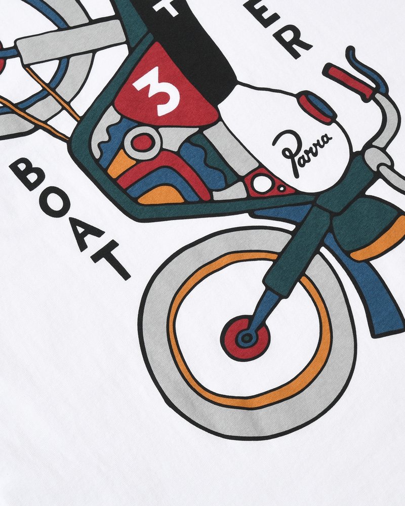 NOT ANOTHER BOAT T-SHIRT -WHITE-