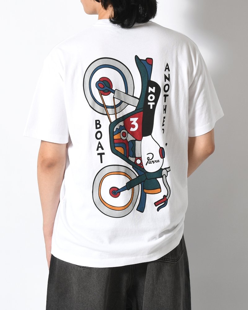 NOT ANOTHER BOAT T-SHIRT -WHITE-