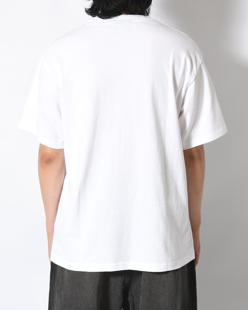 SAD HORSE T-SHIRT -WHITE-