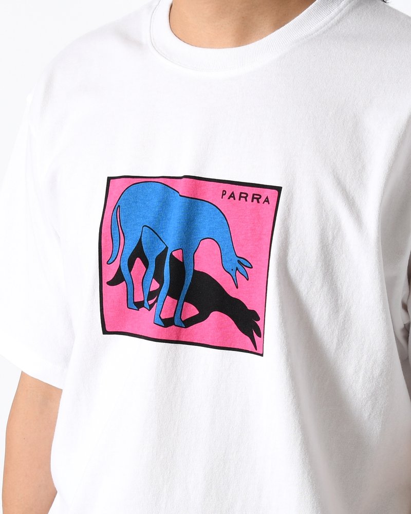 SAD HORSE T-SHIRT -WHITE-