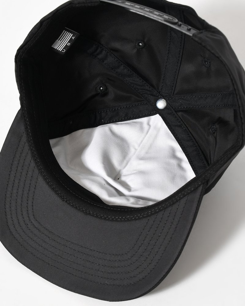 DISTORTED 90s MEMORY 5PANEL HAT -BLACK-