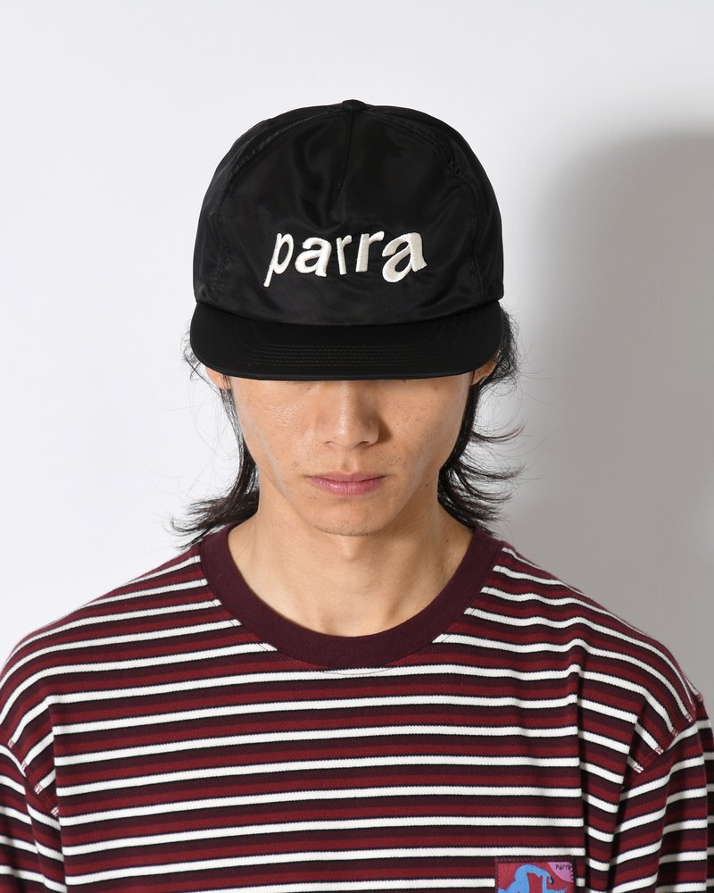 DISTORTED 90s MEMORY 5PANEL HAT -BLACK-