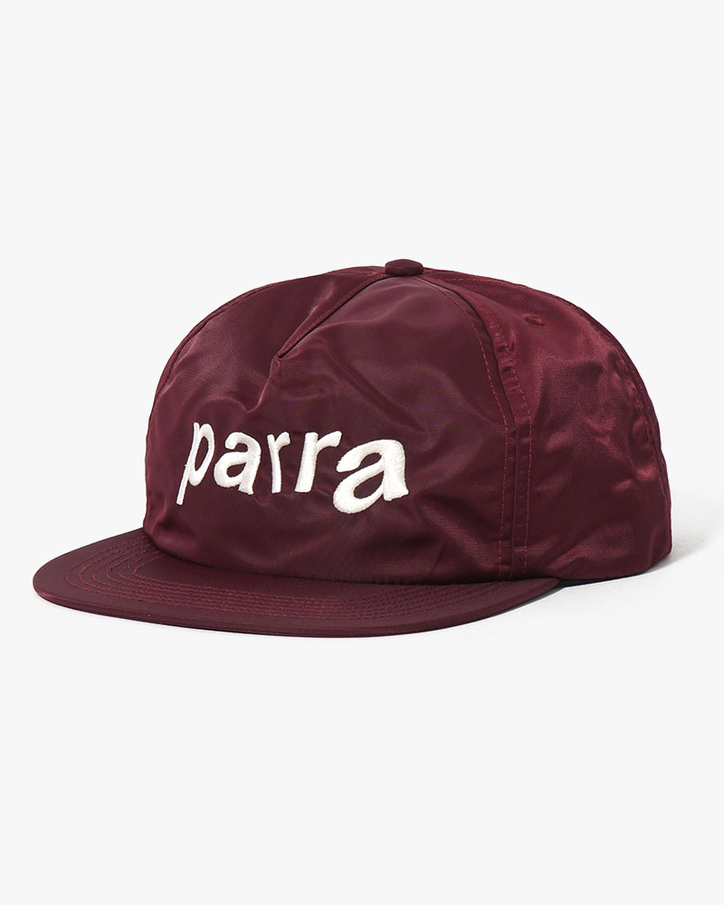 DISTORTED 90s MEMORY 5PANEL HAT -DARK RED-