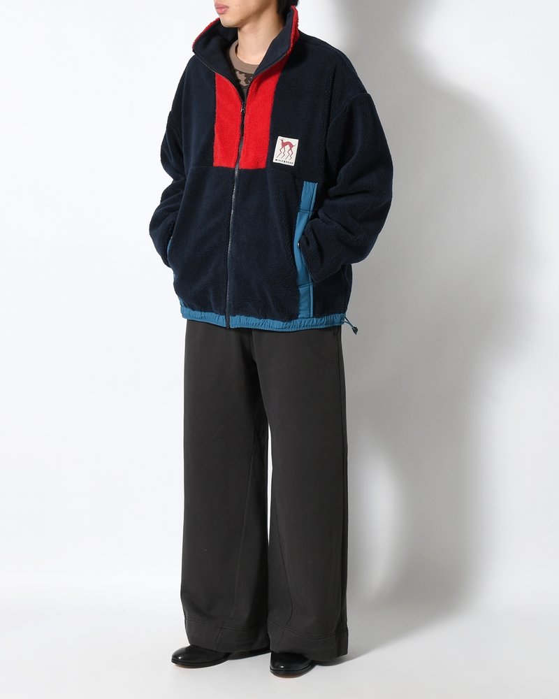 INDOORSMAN FLEECE MID LAYER -NAVY BLUE-