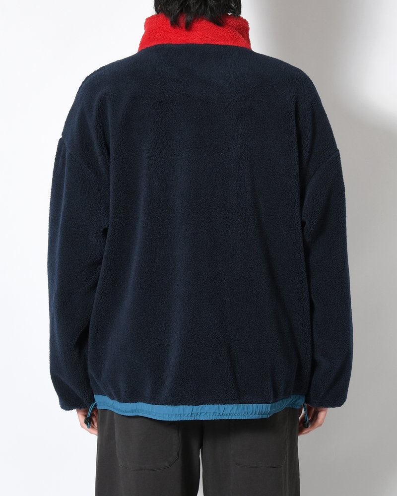 INDOORSMAN FLEECE MID LAYER -NAVY BLUE-