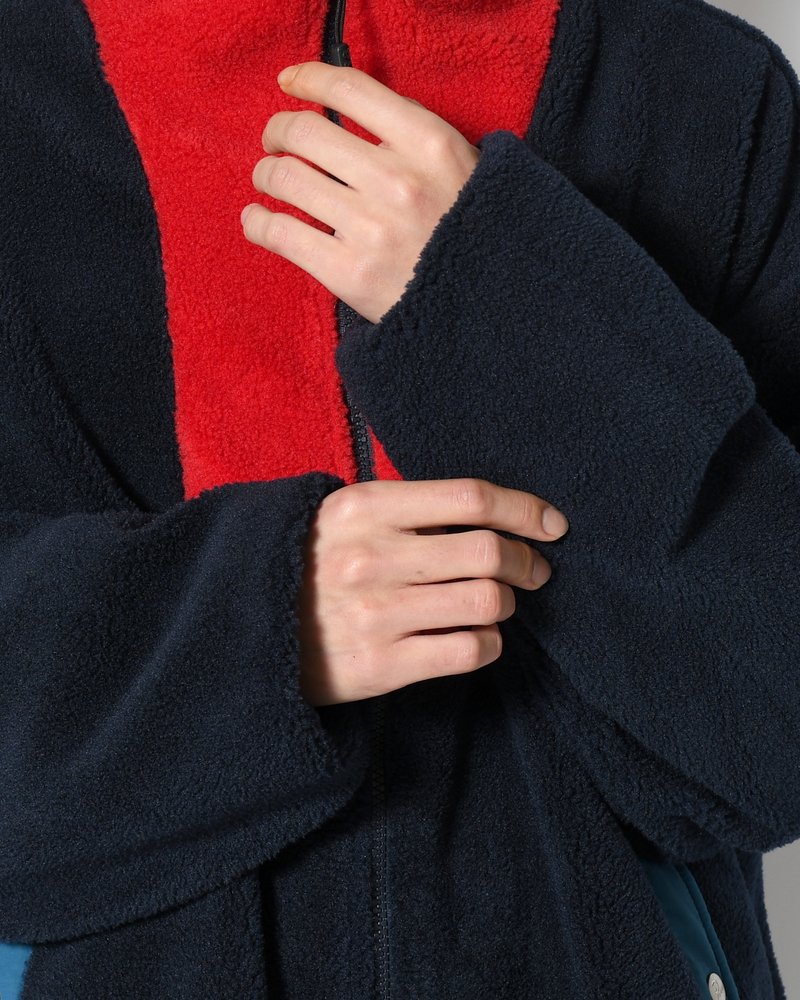 INDOORSMAN FLEECE MID LAYER -NAVY BLUE-
