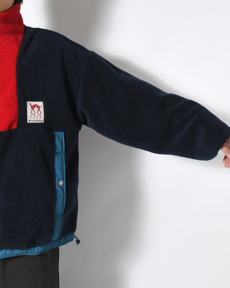 INDOORSMAN FLEECE MID LAYER -NAVY BLUE-
