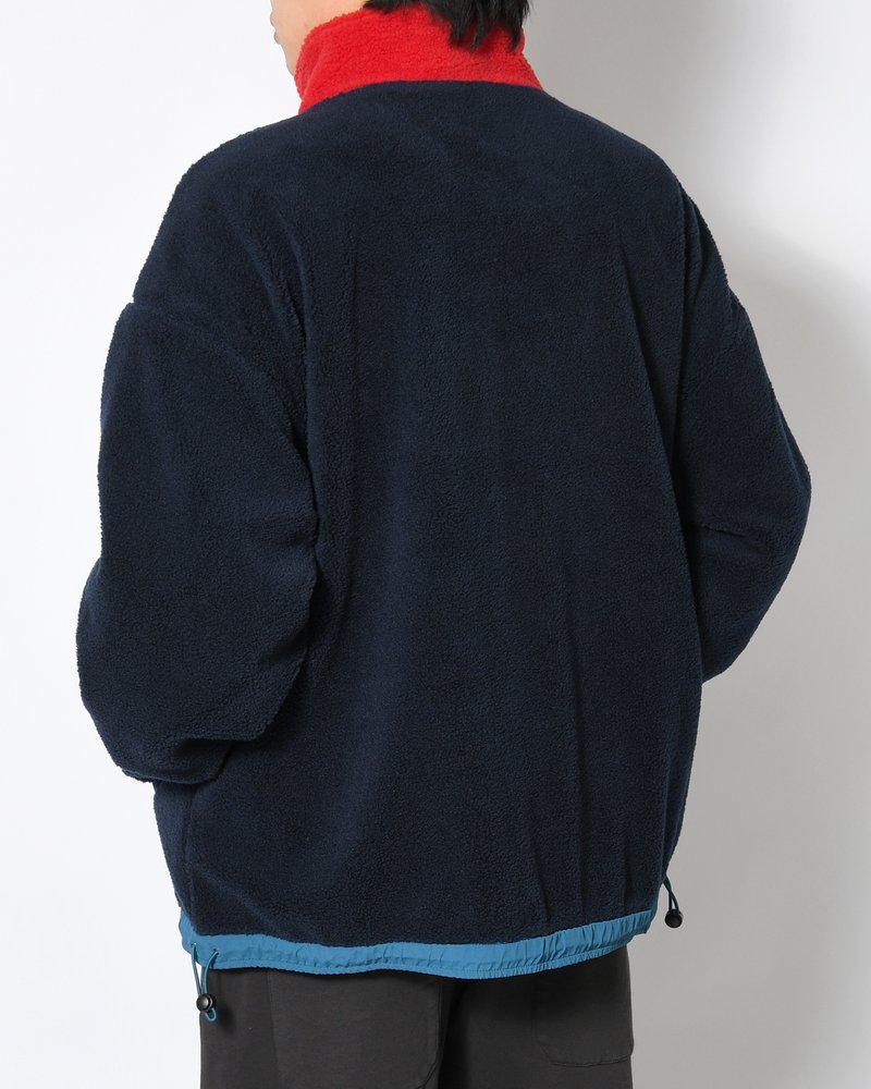 INDOORSMAN FLEECE MID LAYER -NAVY BLUE-