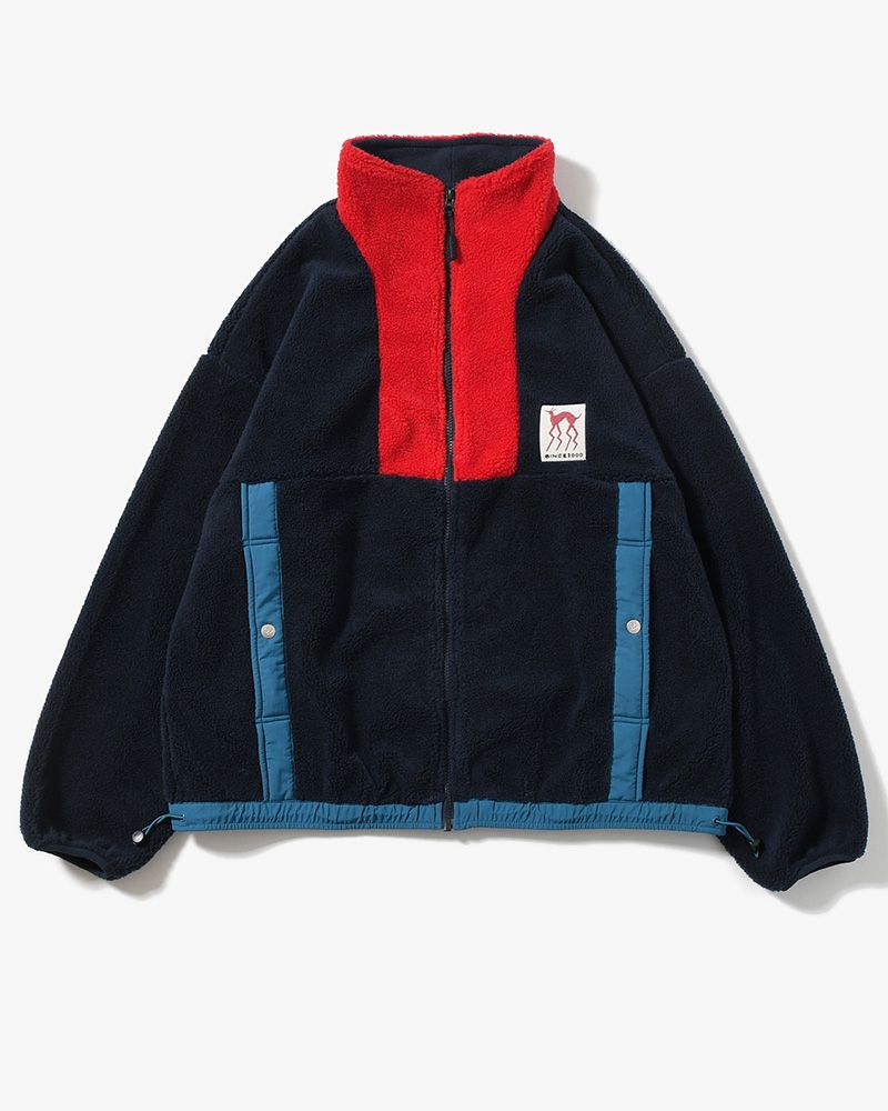 INDOORSMAN FLEECE MID LAYER -NAVY BLUE-