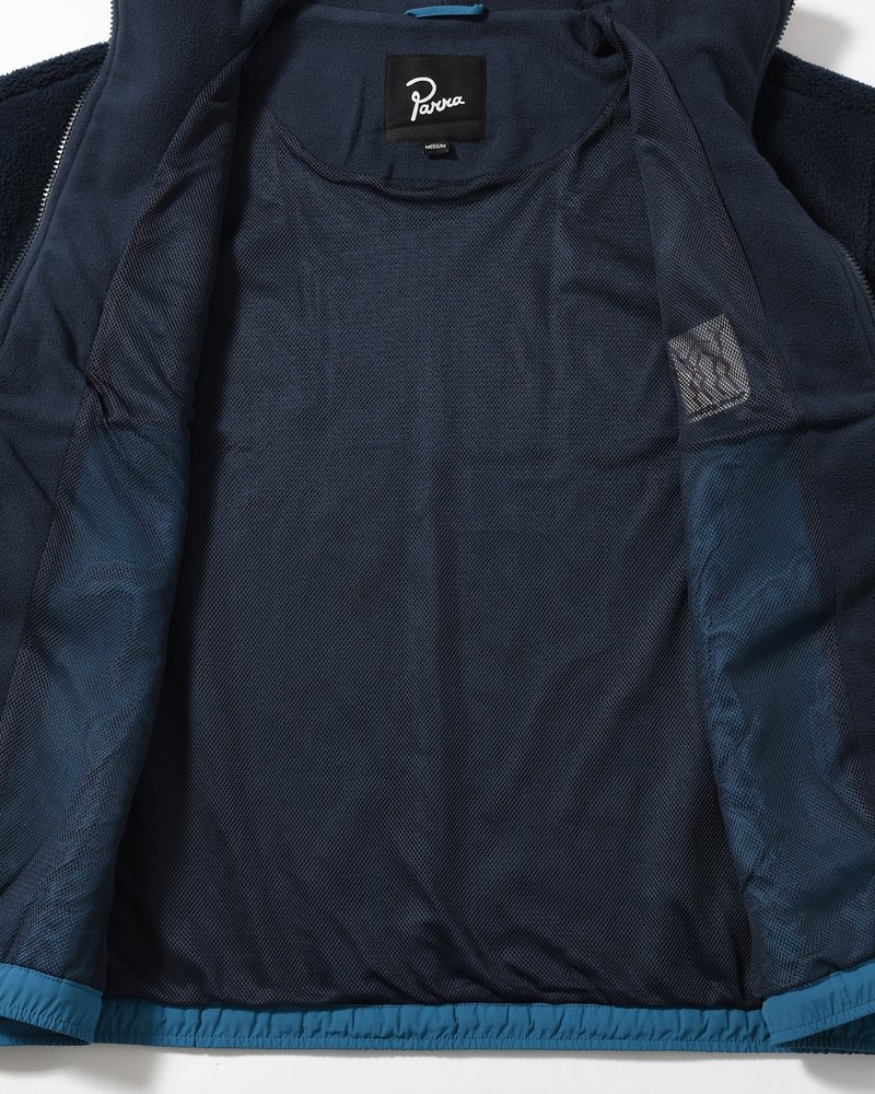 INDOORSMAN FLEECE MID LAYER -NAVY BLUE-