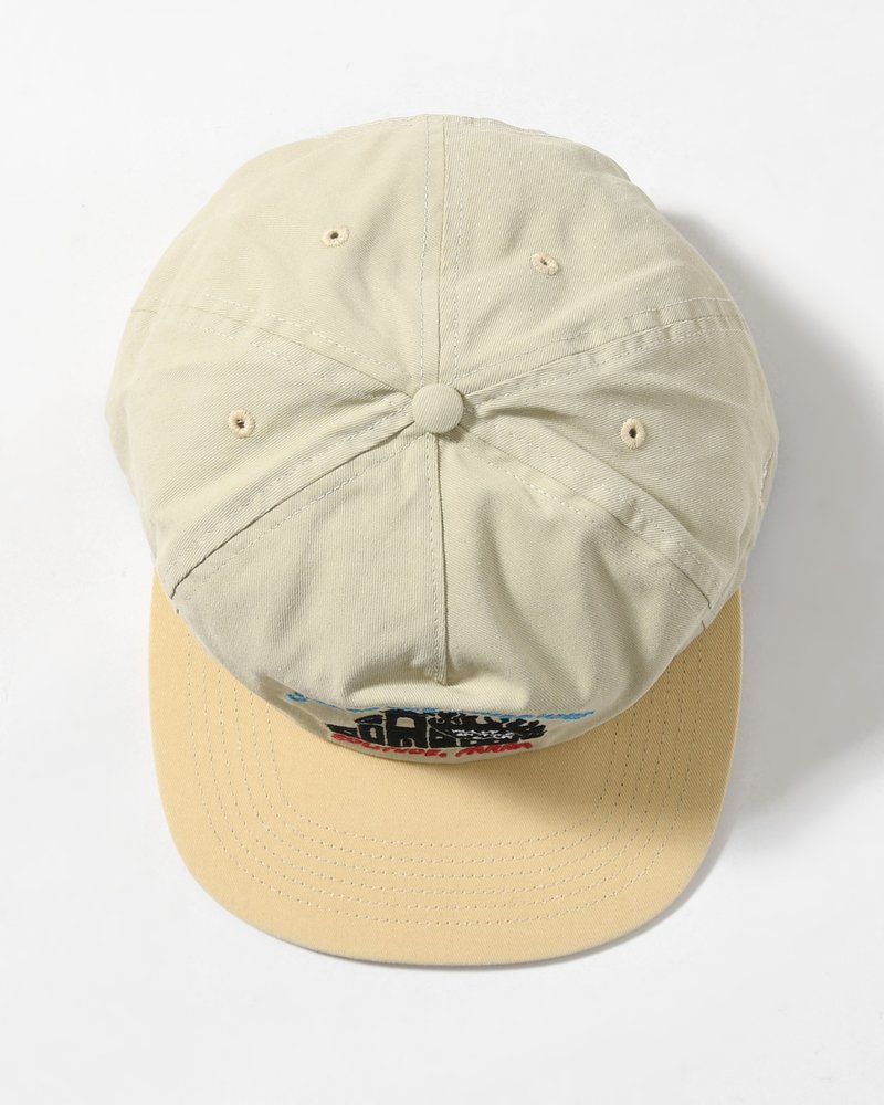 OTHER VOICES 5 PANEL HAT -NATURAL-