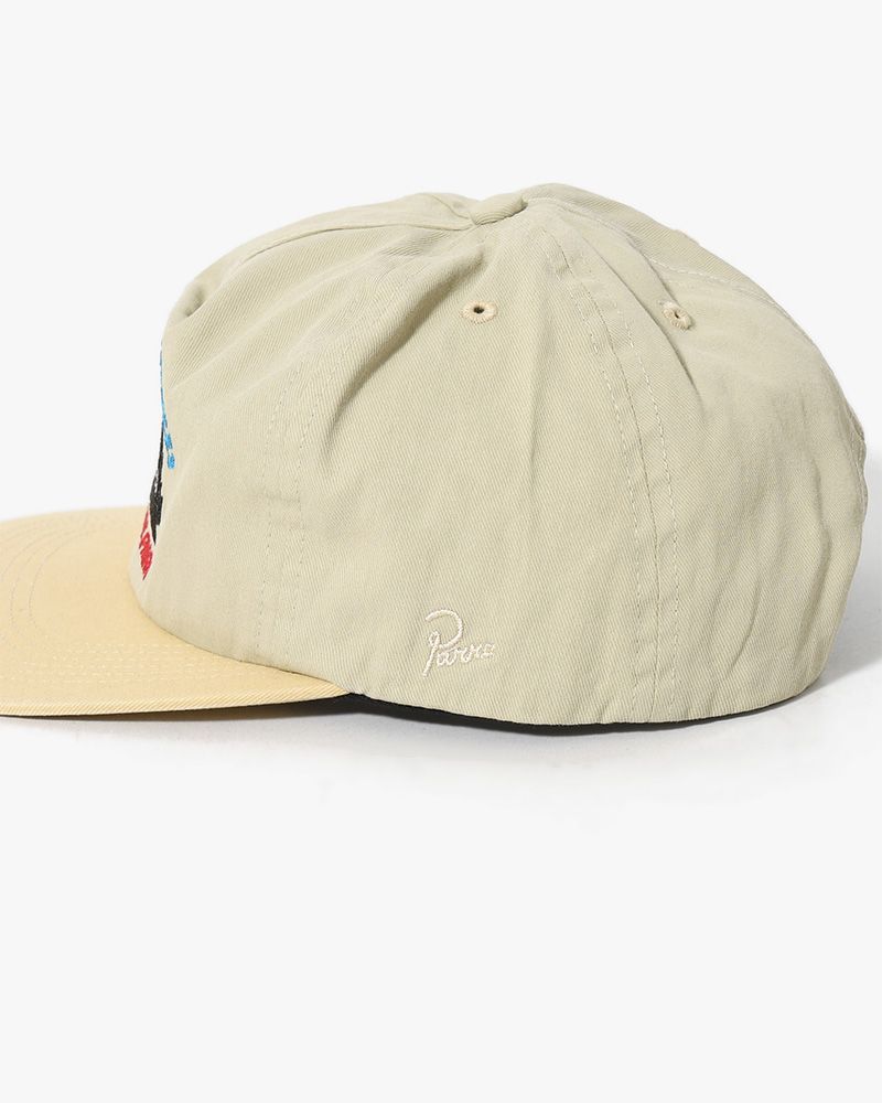 OTHER VOICES 5 PANEL HAT -NATURAL-