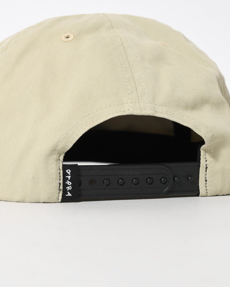 OTHER VOICES 5 PANEL HAT -NATURAL-