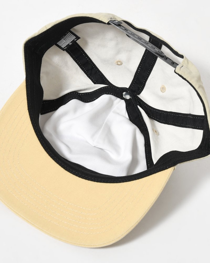 OTHER VOICES 5 PANEL HAT -NATURAL-