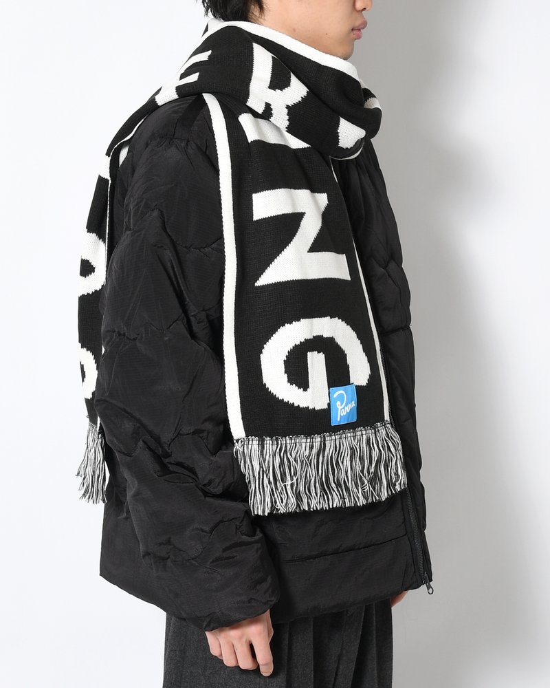 SUPER NOTHING CLUB SCARF -BLACK-