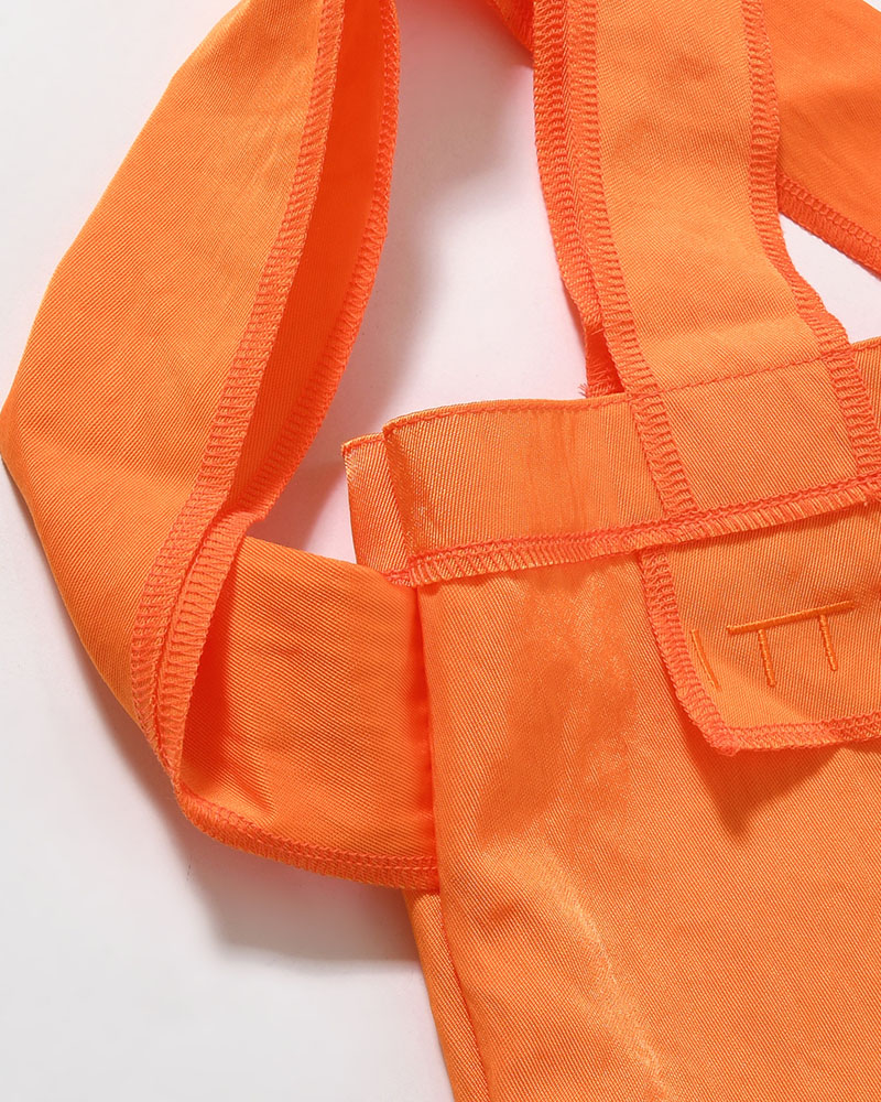 MARY INSIDE OUT TOTE - S / CERATO BRIGHT - 26Q1 -ORANGE-