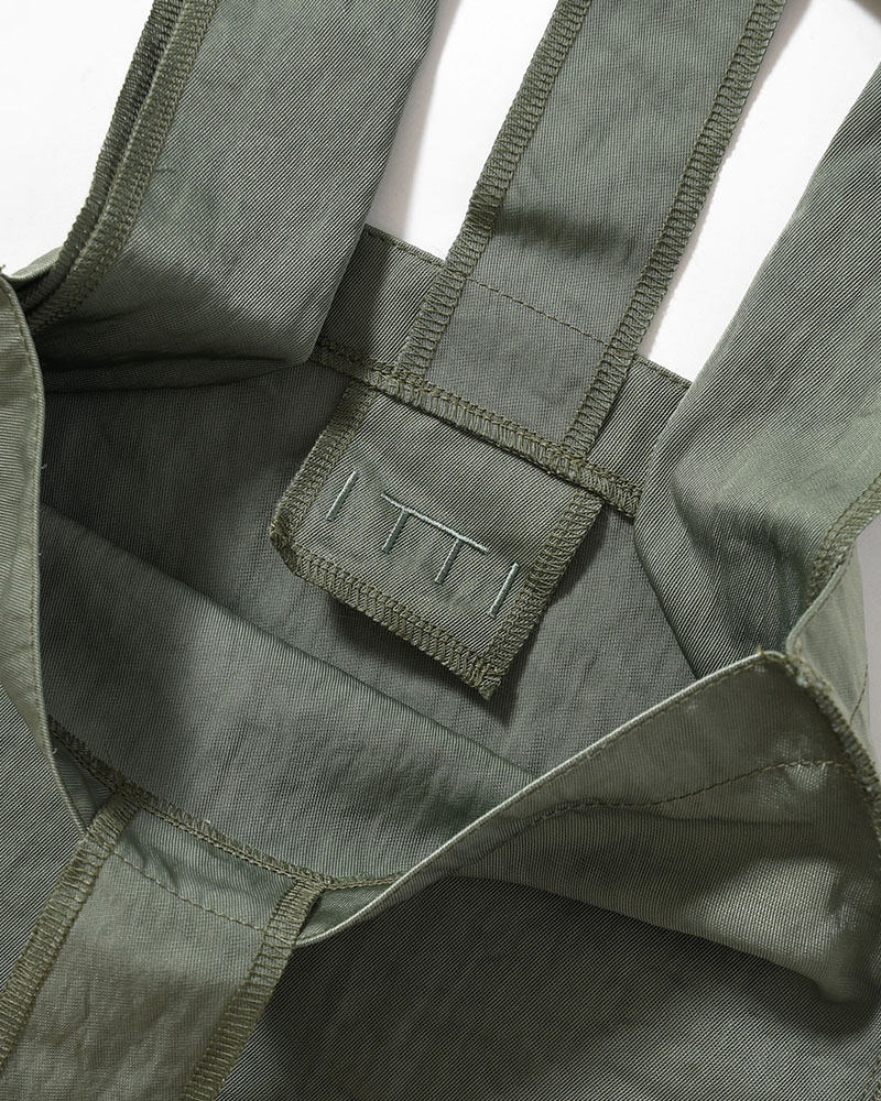MARY INSIDE OUT TOTE - M / CERATO BRIGHT - 26Q1 -OLIVE-