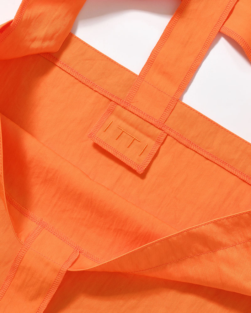 MARY INSIDE OUT TOTE - L / CERATO BRIGHT - 26Q1 -ORANGE-