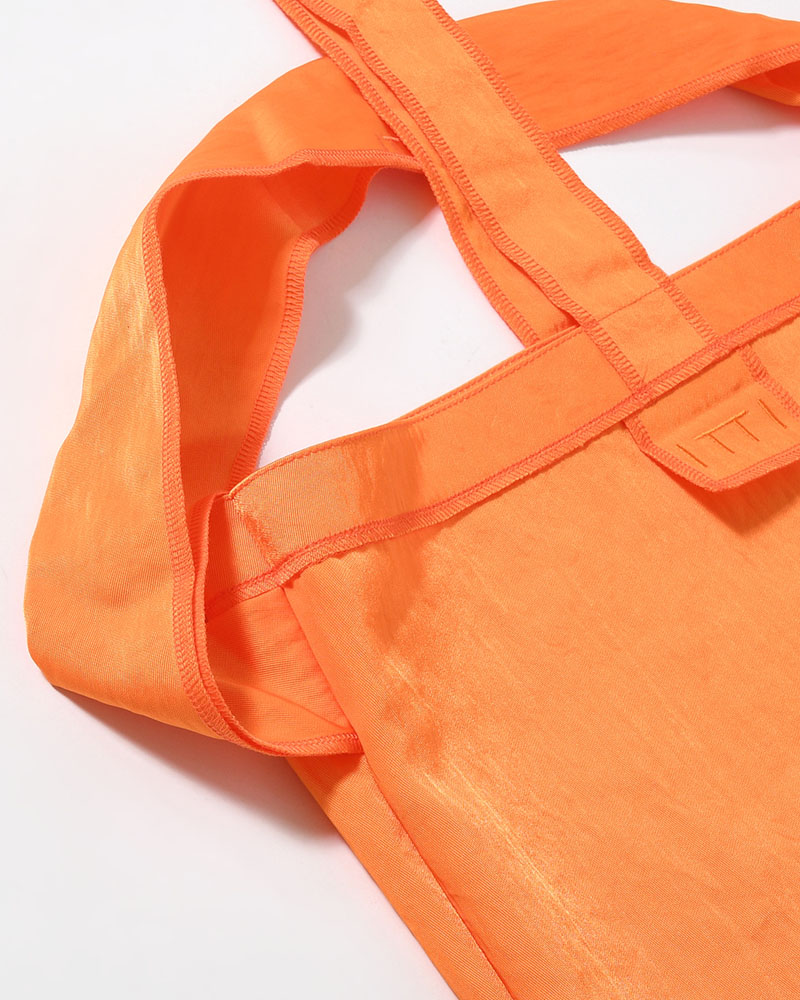 MARY INSIDE OUT TOTE - L / CERATO BRIGHT - 26Q1 -ORANGE-