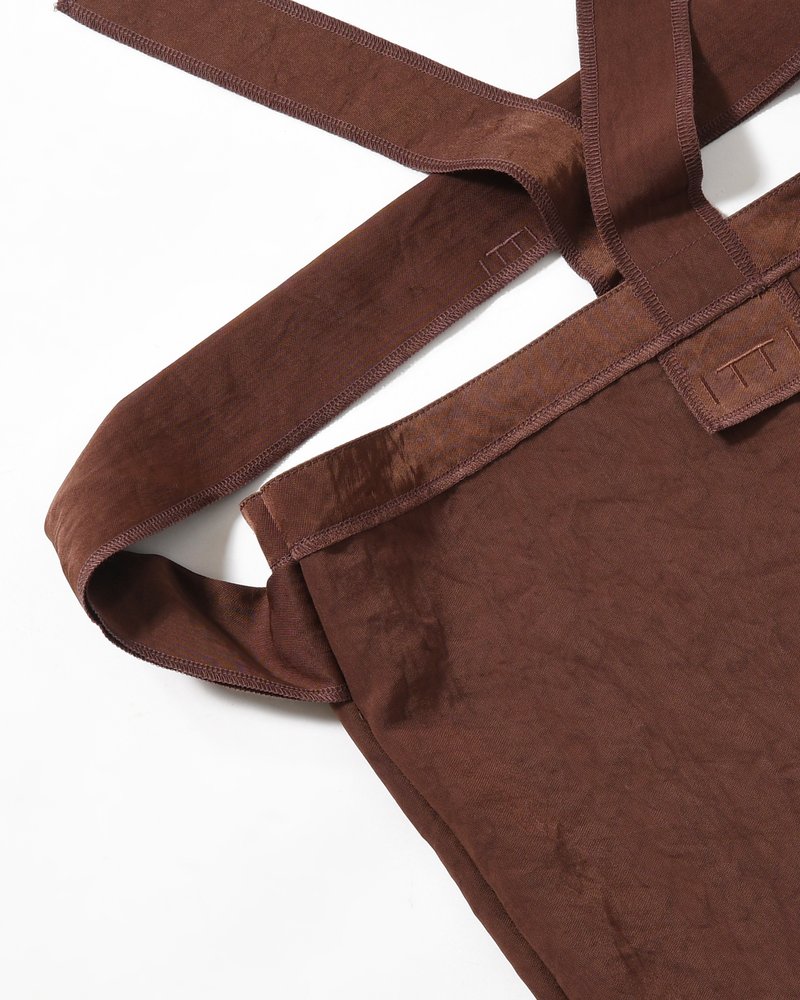 MARY INSIDE OUT TOTE - L / CERATO BRIGHT -BROWN-