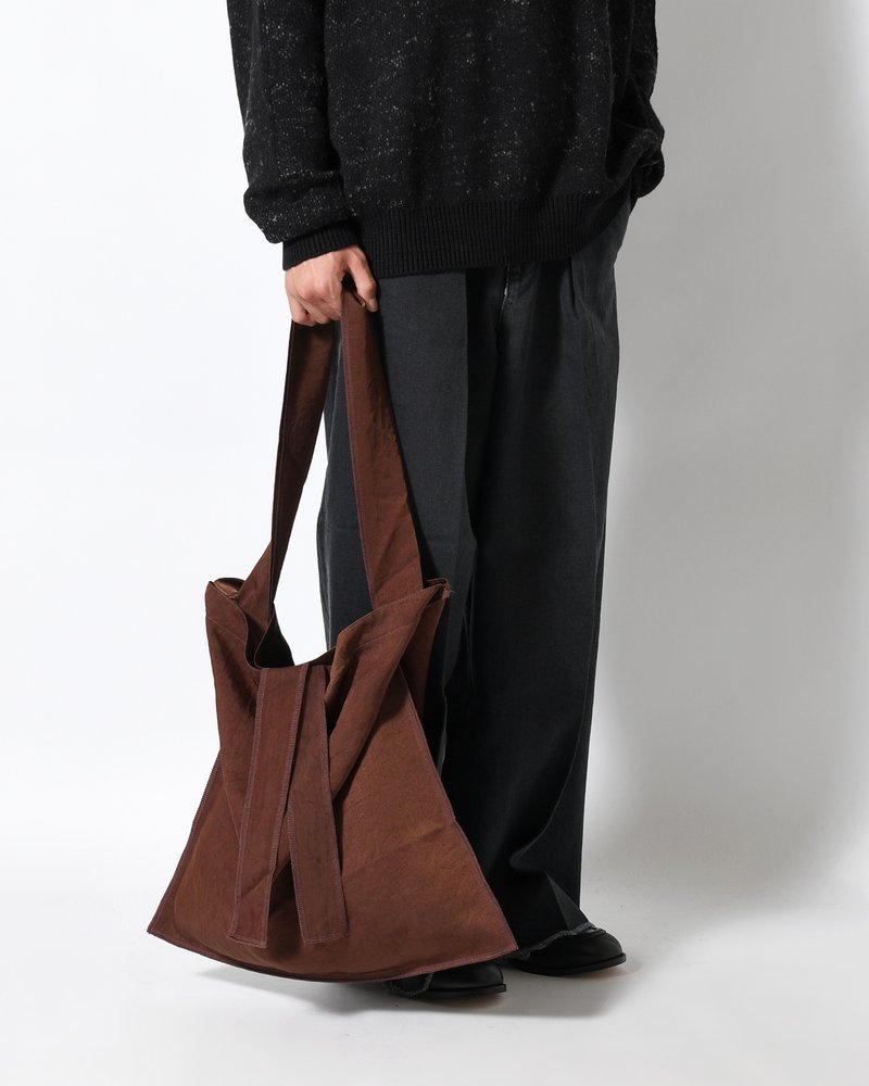MARY INSIDE OUT TOTE - L / CERATO BRIGHT -BROWN-